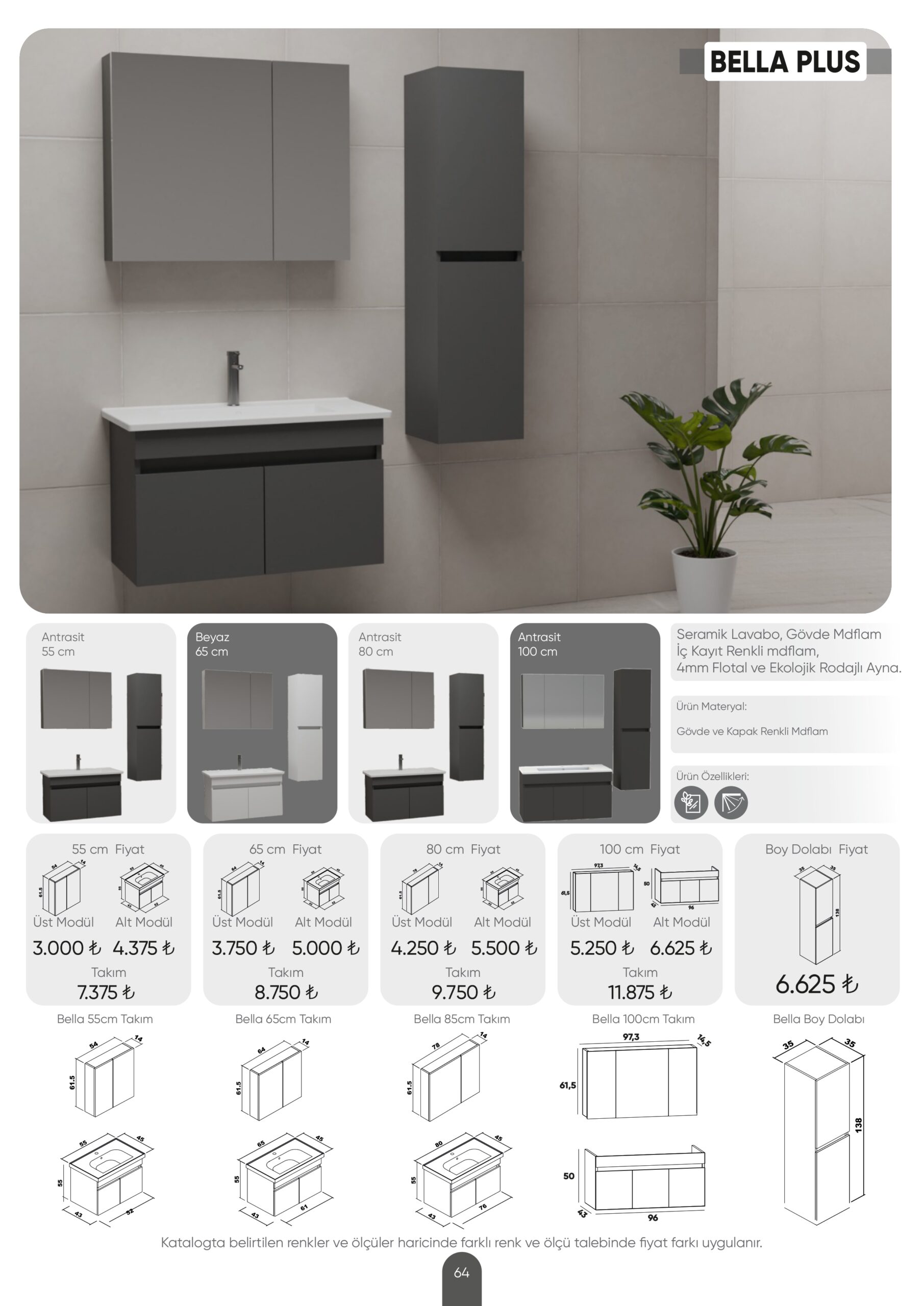 Banyo Dolabı