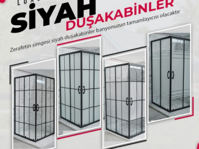 Siyah Duşakabin Duşakabin Modelleri